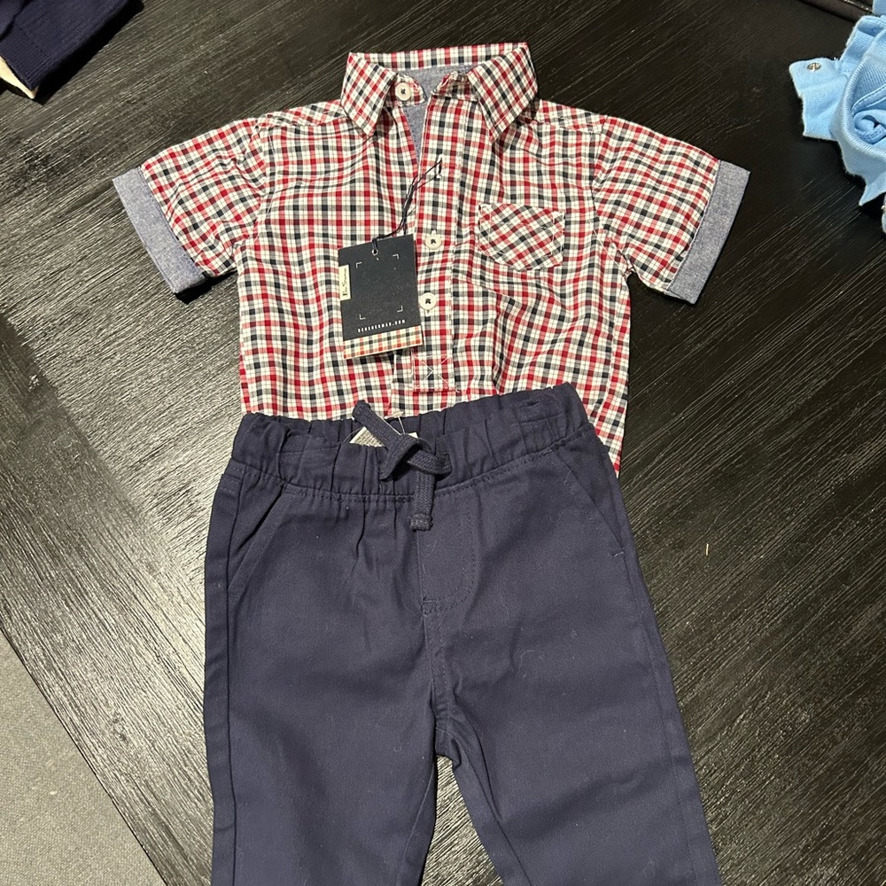 Ben Sherman Baby Outfit: New with tags: 3-6 months - 2 pieces